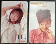 酒井法子日本電話卡2張