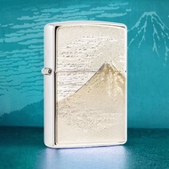 【ZIPPO官方旗艦店】日本傳統風格-鶴與富士防風打火機 ZA-5-26D