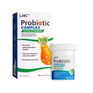 LAC Probiotic Probiotic Complex 100 Billion CFU - Ultimate Support (30 vegetarian capsules)