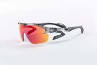 AIRFLY AF-302 C-34SP Mirror Lens Sunglasses - Clear Ash