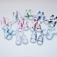 [Doll Clothes] 20CM Cotton Doll Shoes 6 Points BJD Doll Casual Shoes Shoes 5CM Small Mini Canvas Sho