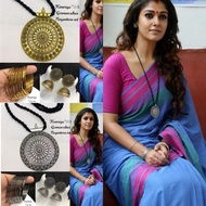 nayanthara long rope necklace set