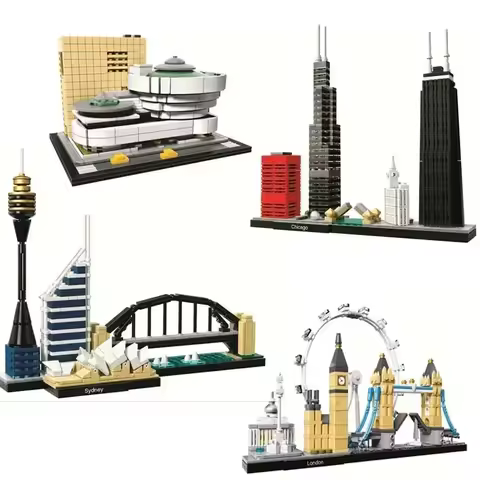 Architettura Paris Dubai London Sydney Chicago Shanghai 21044 21034 21052 21047 21028 21051 21039 21
