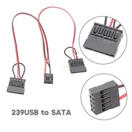 BT Powerful 239 USB to  Power Cord USB 9pin Female to Double  15pin Male