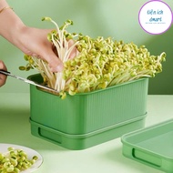 Convenient bean sprout tray for the family, bean sprout tray to make bean sprouts, 3-layer plastic t