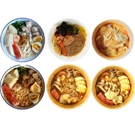 dotdotbowl Bundle D - Sampler Noodles Set (2 Gangsa + 2 Tom Yum + 1 Mala + 1 Curry Chicken) (Frozen 