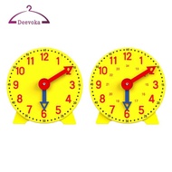 [Amleso2] Time Learning Clock Teaching Aids  Clocks Early Education Learning Clock