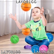 LAYOR1GG Beach Balls, Matches Training Rubber Inflatable Small Basketball Toy, Fillers Outdoor Games
