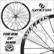 Syncros MTB Rim Sticker