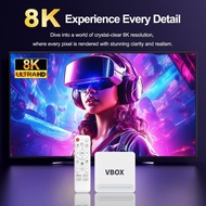 Latest VBOX TV Box Android 14.0 MYTV TV 8K wifi6 bluetooth
