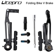 ღLitepro V Brake Arms For Bicycle V Brake Set Folding Bike Caliper BMX Rim Extension Caliper Direct