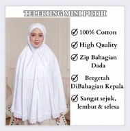 Telekung Mini Cotton Pocket Berzip Haji&Umrah