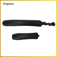 Gepnoo 2 Pieces Two-Wheeler Plastic Mudguard Spray Protection Mountain Bike Mudguard Set Easy to Ins