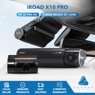IROAD X10 PRO - 4K Front & Rear Dash Cam | Full HD | Wi-Fi & App, HDR, Parking & Event Recording