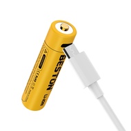 local stock 2pcs AA/AAA Battery | Rechargeable Lithium Li Ion Battery Cell with Micro USB Charging Port | Beston