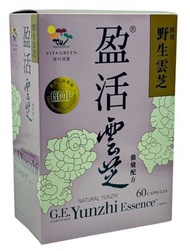 純野生 盈活雲芝 60粒 維特健靈 bo-140