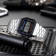 A168wa-1w 超復古經典 神奇女俠電影同款 定情信物 銀鋼帶跳字手錶。 CASIO GENERAL LINE 正品正貨有保養