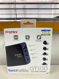 *有現貨* 全新行貨 ProMini GT100 Tri-PD + QC GaN 100W 旅行快速充電器