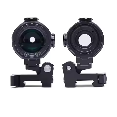 G33 G43 G45 Sight Fixed 3X 5X Magnifier Scope With Switch to Side Quick Detachable QD Mount For Airs