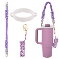 Charms Accessories For Stanley Cup, Versatile Cup Holder With Strap For 14oz, 30oz, 40oz Water Bottl