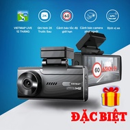 Camera Hành Trình VIETMAP SpeedMap M2 Cảnh Báo Giao Thông Bằng Giọng Nói Giám Sát Xe Từ Xa 4G