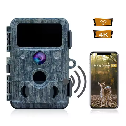 Redleaf RD3049PRO 4K 30MP Native WIFI Trail Camera Photo Traps with No Glow IR Leds for Night Vision