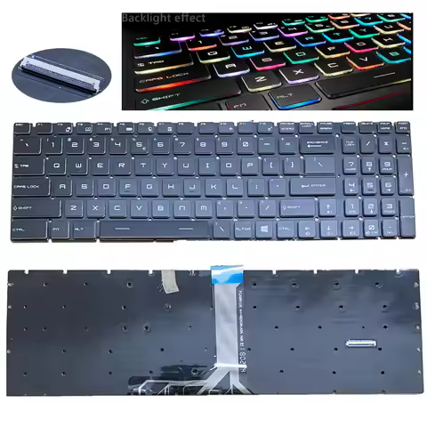New For MSI GE63 GE63VR 7RE 7RF GE73VR 7RE 7RFGE73 Raider RGB 8RD 8RE 8RF Keyboard Per-Key Full-Colo