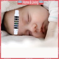 ci 10PCS Kids Temperature Strips Celsius Fahrenheit Quick Read Forehead  Strip Check Fever Temp of B