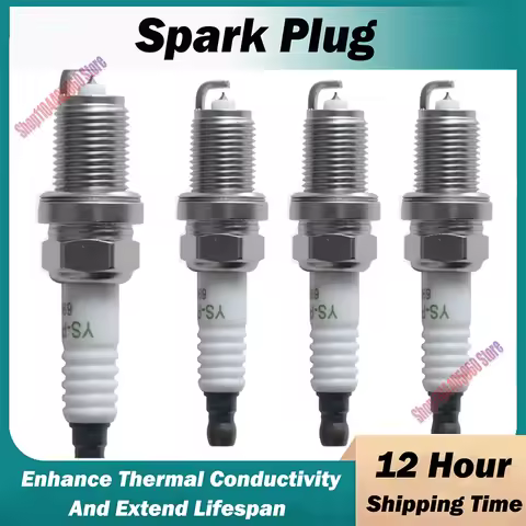 Spark Plugs For AUDI A6L C6 A3 2.0/FAW B50 1.6/BYD F3 G3/CHERY TIGGO 2/SSANGYONG KYRON ACTYON 2.3/MA