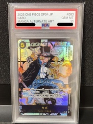 PSA10 one piece TCG Sabo Manga  SR-SP OP04-083 JP