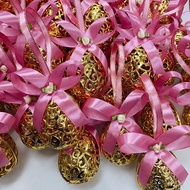 50pcs Handmade Bunga Telur Kerawang PREMIUM BUNGA TELUR / BUNGA TELOR / BUNGA TELUR MURAH / DOORGIFT