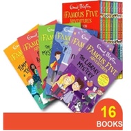 Famous Five  16 books set Short Stories Collection by Enid Blyton