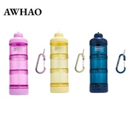 [AWHAO] Protein Powder Container with Protein Dispenser, Food Container for Gym