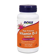 Now Foods Vitamin D3 (Cholecalciferol) - 5,000 IU, 360