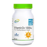 [SUNSHINE VITAMIN THAT PROTECTS AGAINST VIT D3 Deficiency] Vitamin D3 1000 IU 60S
