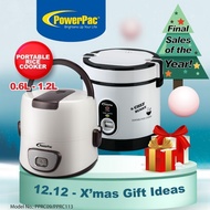 PowerPac Rice Cooker/Lunch Box 0.6L/1.2L-PPRC09/PPRC113