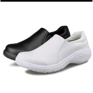 Hawkwell Women Nurse Shoes Slip On Loafers - WHITE 1923