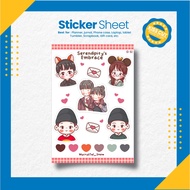 KDrama Serencity's Embrace Sticker Sheet [KD-001]