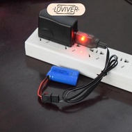 [Loviver] 7.4V USB Charging Cable 4-Pin LI Po Battery Backup Battery DC5V Short Circuit Protection B