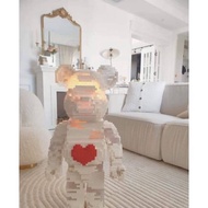 LED Bear brick Lego Building Block Micro Bricks Assembled Particles DIY Kids 全马bearbrick积木新款 最便宜🔥暴力熊