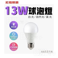 [Budweiser Electronics] Tax Included Zhuangge 13W Ball Bulb E27 LED Bulb Standard E27 Lamp Holder Wh