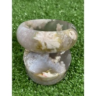 55mm Sakura agate bangle