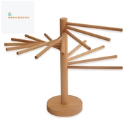 Pasta Drying Rack, Pasta Hanger Rack with 16 Suspension Rods