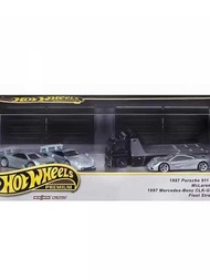 s Gmh39 Super Car Garage Mercedes Clk-Gtr Porsche 911 Alloy Small Car Transporter