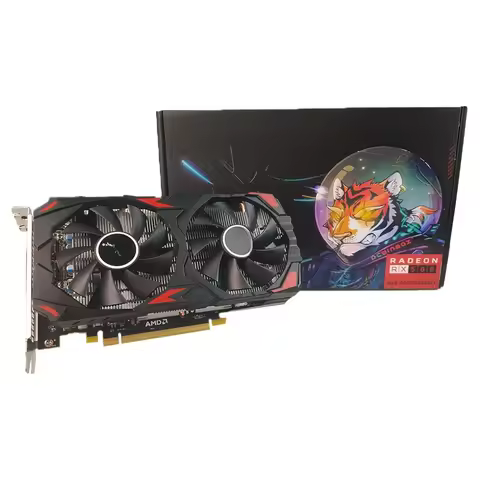 high quality amd gpu rx580 8gb gaming graphic card for PC video card placa de