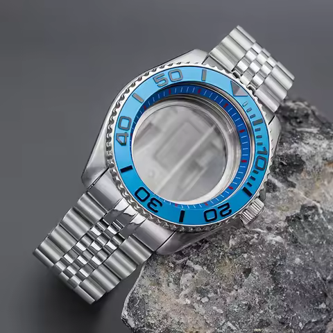 Mod SKX007 SKX009 Watch Case and Bracelet Set Fit NH34 NH35 NH36 7S 4R Movement Sapphire Glass SKX00