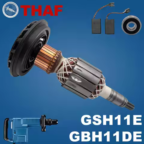 AC 220V 240V GSH11E Armature Rotor For BOSCH GBH11DE Jackhammer Spare Parts Demolition Hammer Breake