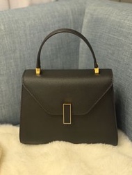 同款Valextra Iside Foldover Mini Top Handle Bag
