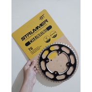 Strummer 48T Round Symmetric Narrow Wide BCD104 Bicycle Chainring