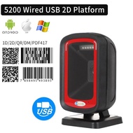 5200 1D/2D Ticket Qr Barcode Scanner Omni-Directional Osimport